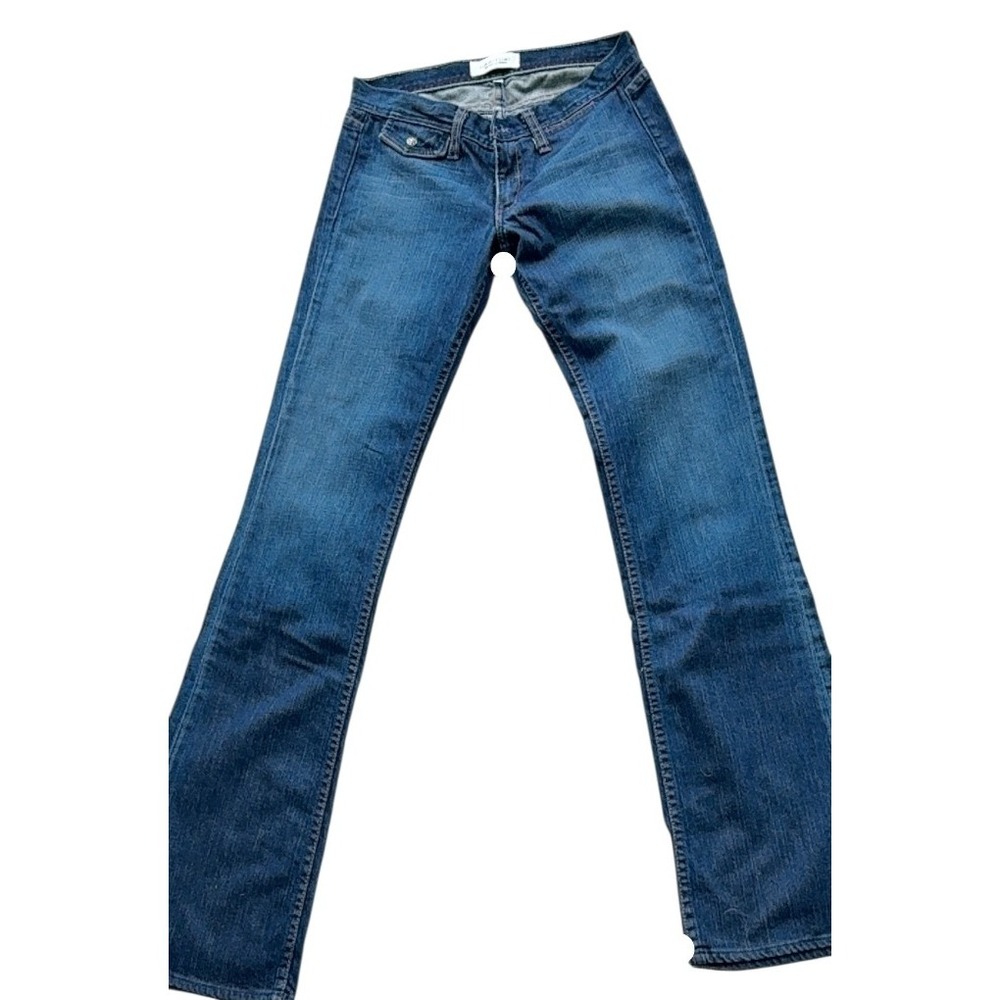 Habitual Half Baked Women's Dark Wash Flare Jeans Size 27 Y2K Made USA